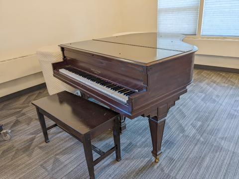 Fellowship Hall piano